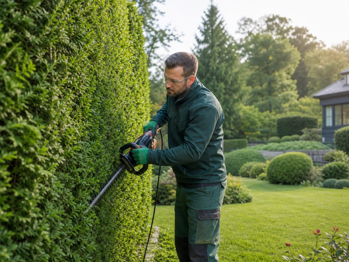 Hedge trimming